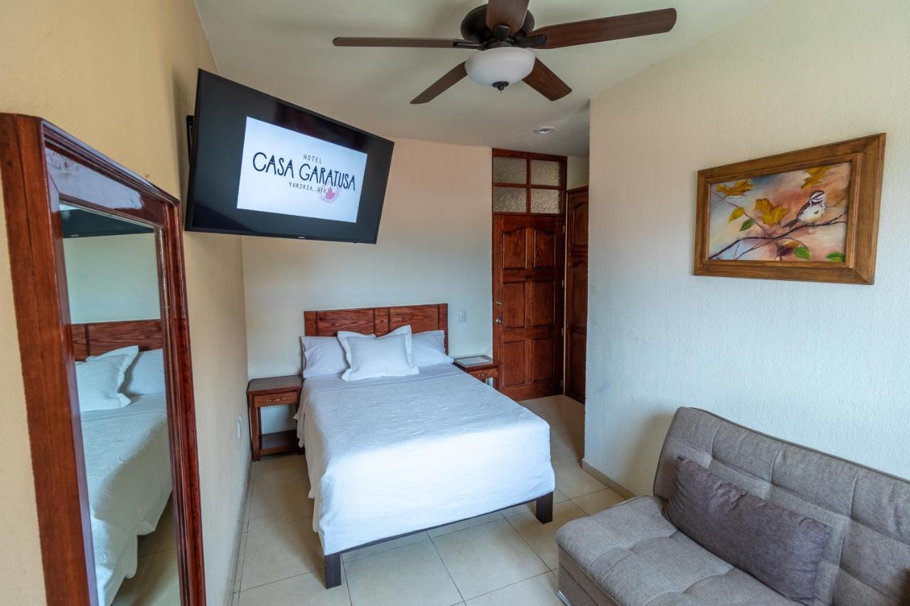 Hotel Casa Garatusa Yuriria Buitenkant foto